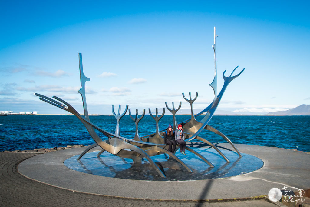 Sun Voyager, l'escultura més famosa de Reykjavik, primera parada de la ruta de 10 dies per Islàndia