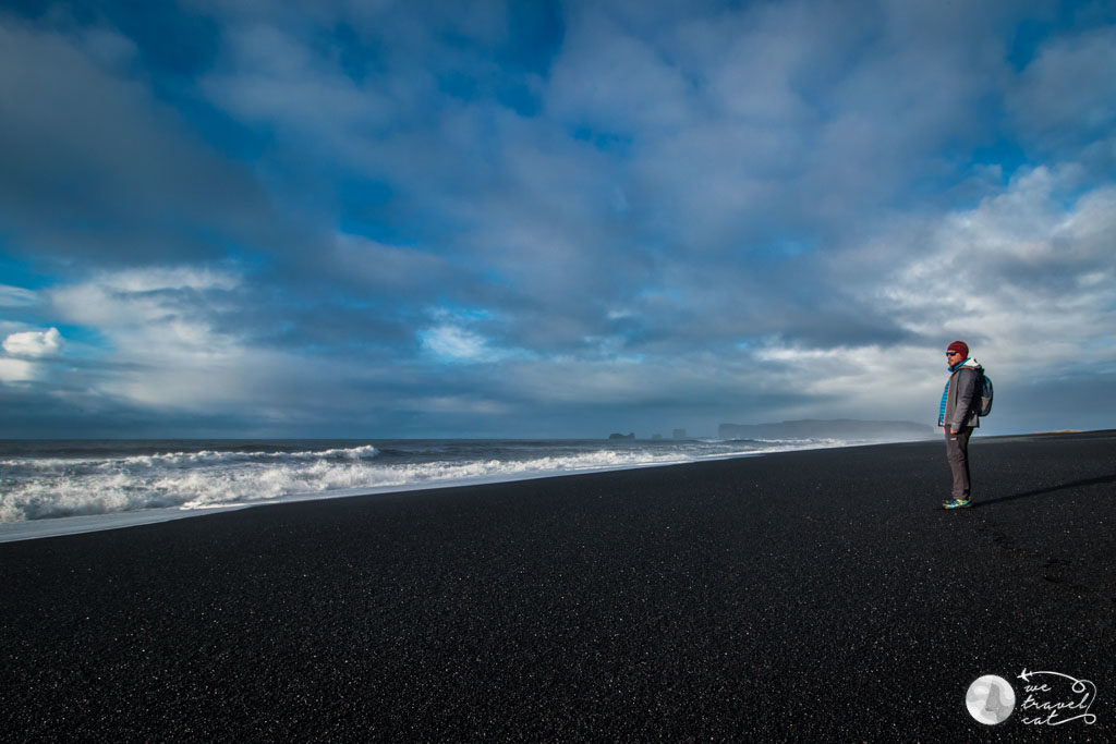 Vik, la platja de sorra negra d'Islandia