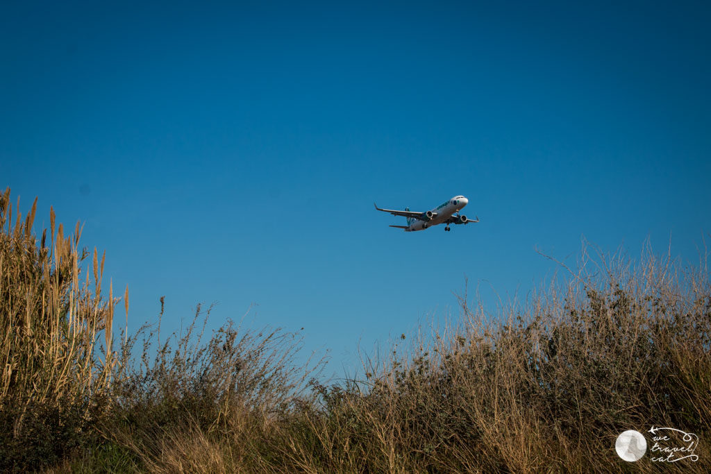 Els avions sobrevolen la ruta pels espais naturals del riu Llobregat