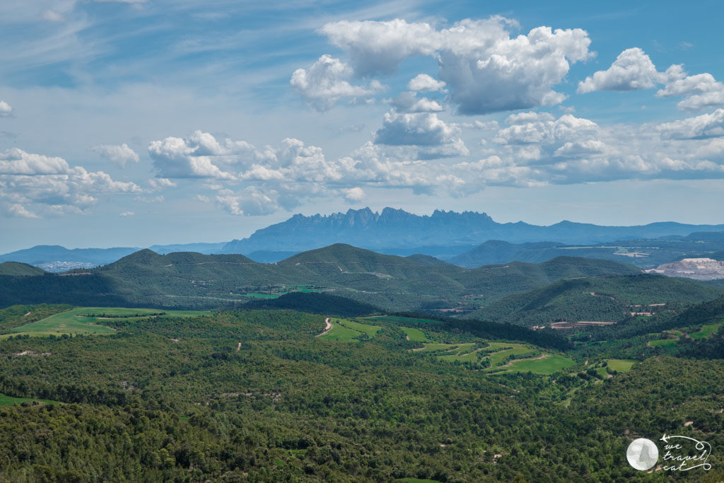 Les vistes de Montserrat des de Casatelladral - wetravel.cat