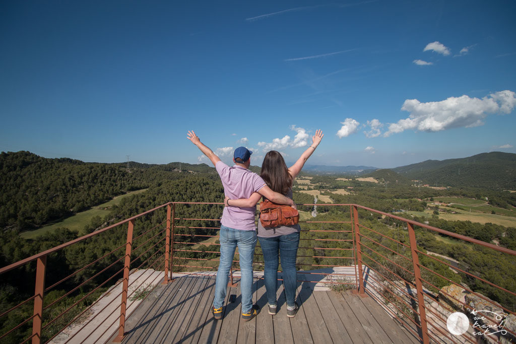 Les vistes del castell de Miralles- wetravel.cat